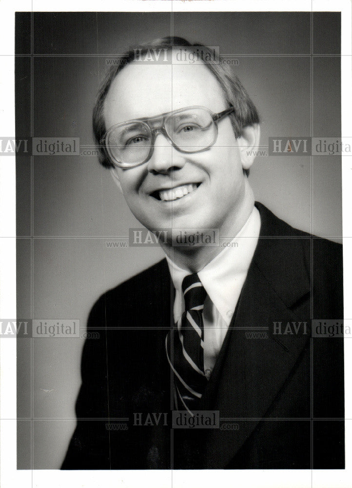 1979 Press Photo Willis Hicks Auditor - Historic Images
