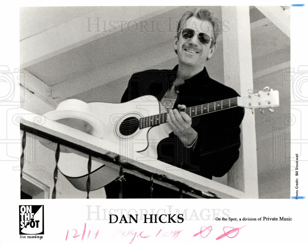 1994 Press Photo Dan Hicks American singer songwriter - Historic Images