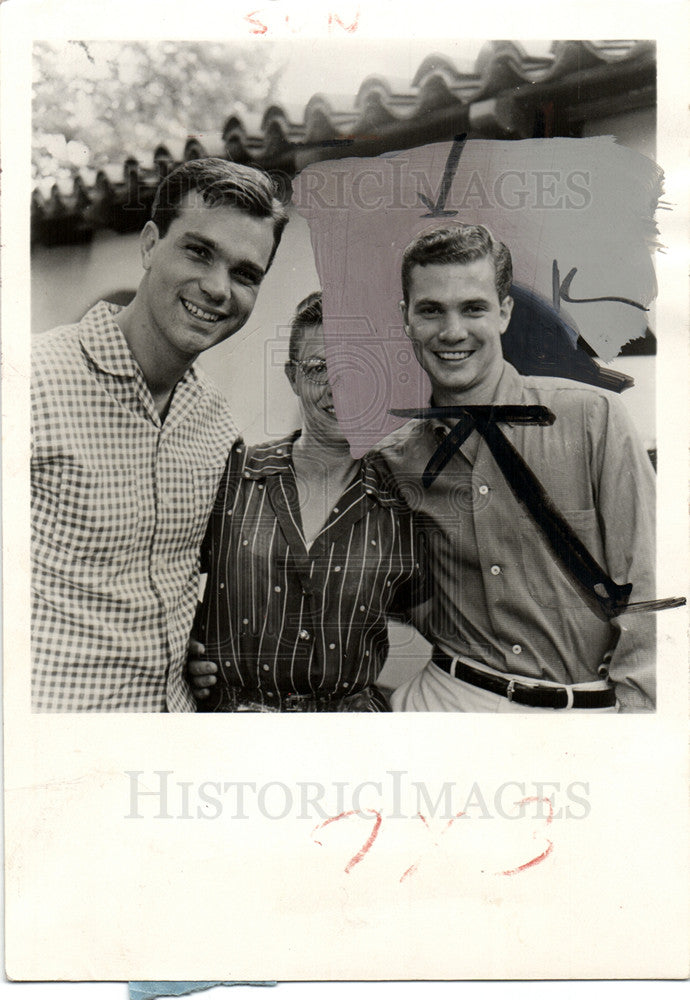 1959 Press Photo Dwyne Hickman Sun TV - Historic Images