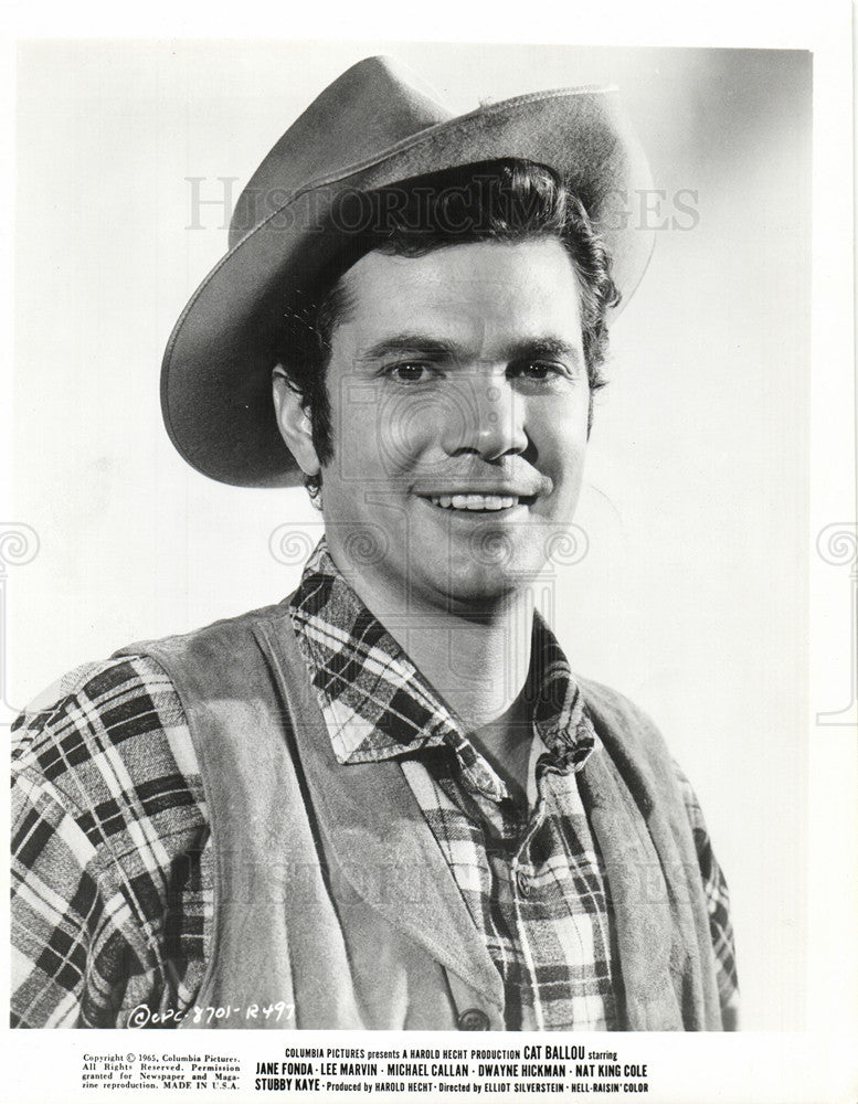 1965 Press Photo Dwayne Hickman American actor - Historic Images