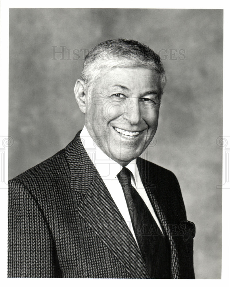 Press Photo Don Hewitt  Executive producer - Historic Images