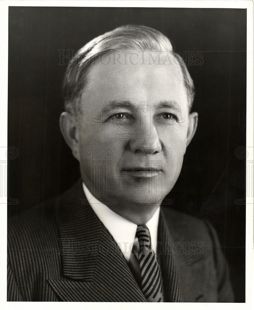 1942 Press Photo John J Hettche Athletic Commissioner - Historic Images
