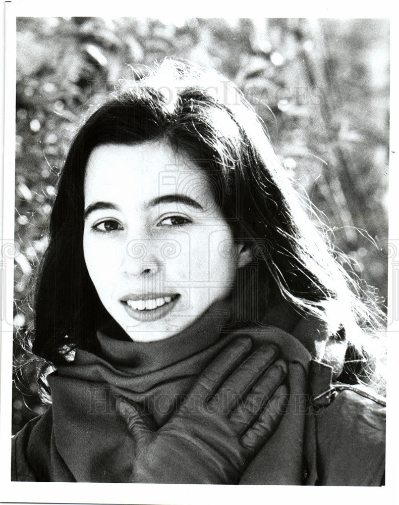 1985 Press Photo Angela Hewitt famous pianist - Historic Images