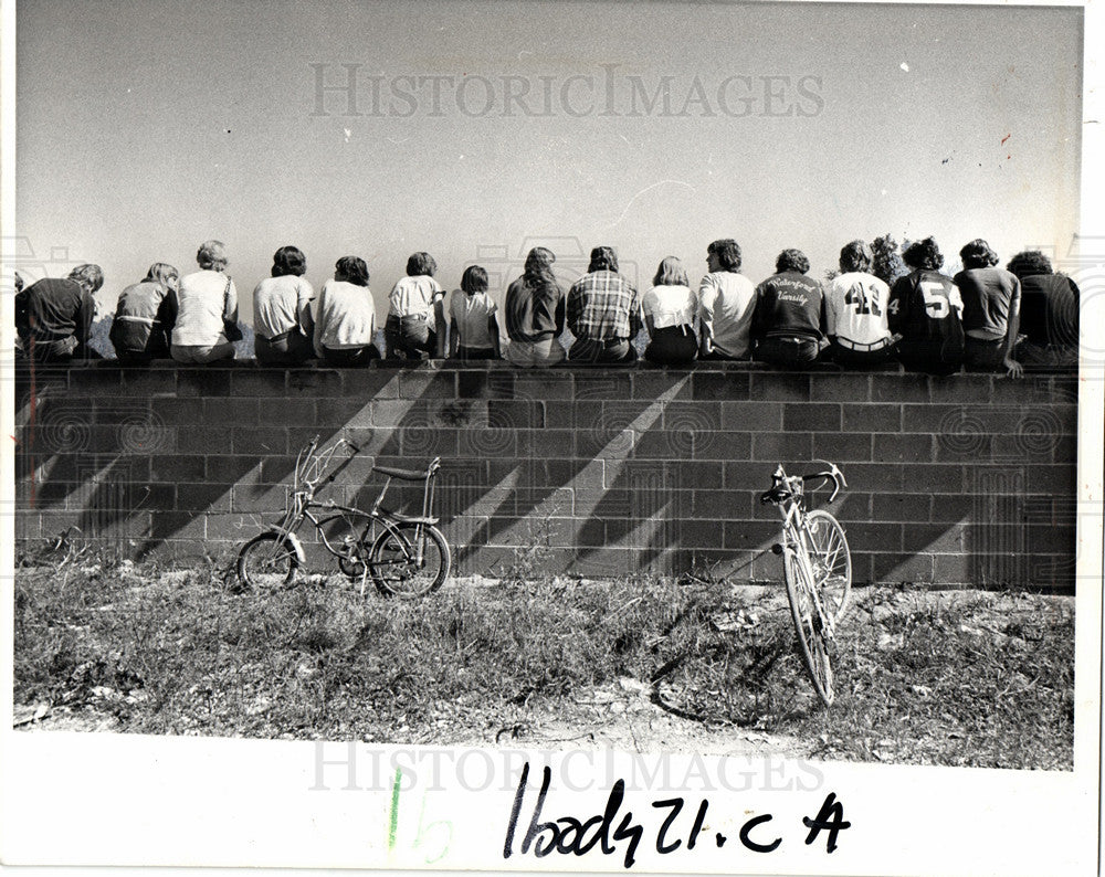 1975 Press Photo Jimmy Hoffa Teamster - Historic Images