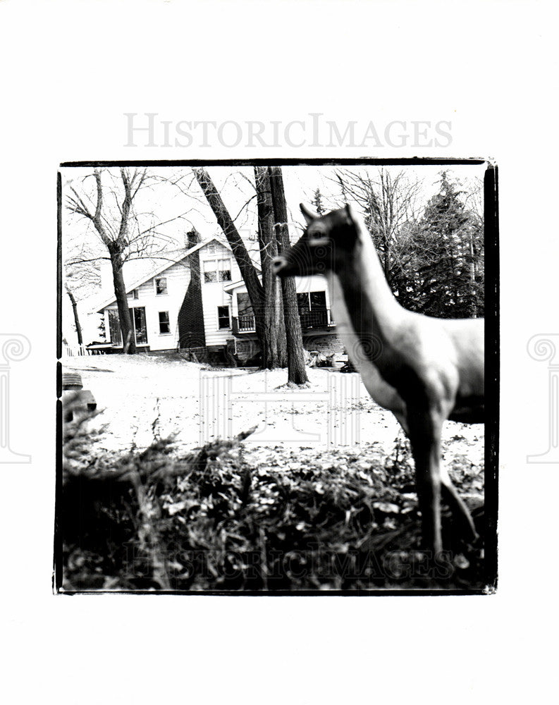 Press Photo James R. Hoffa Home  3 - Historic Images