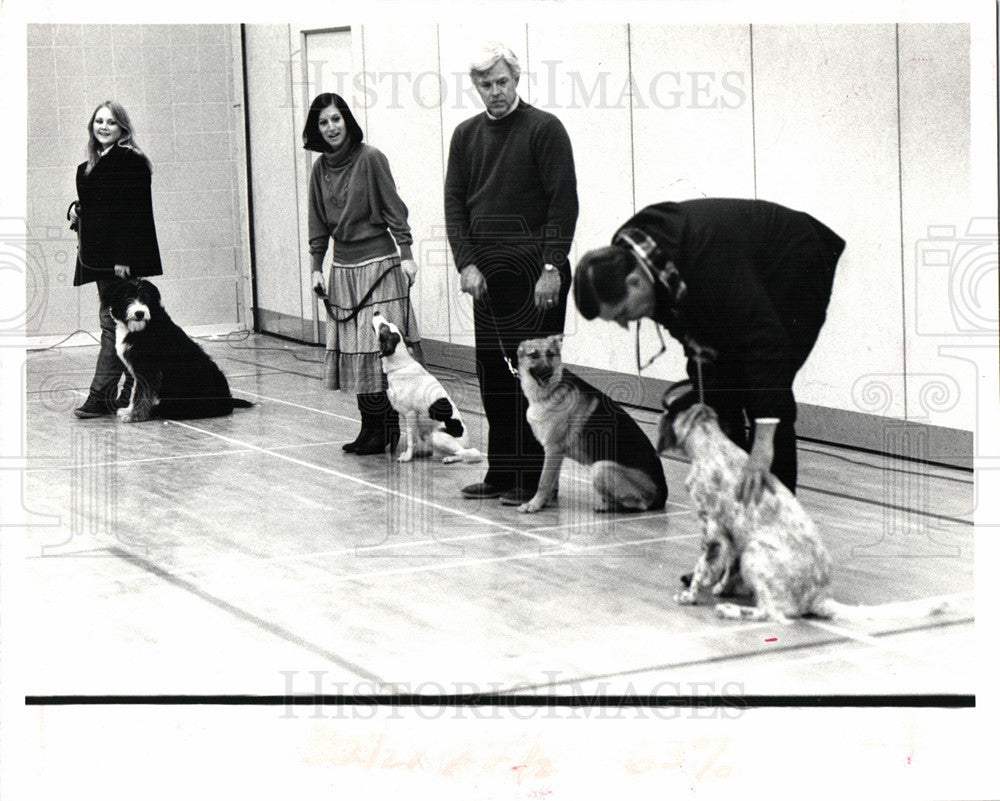 1982 Press Photo Nikon dog Brandy Chelsea - Historic Images