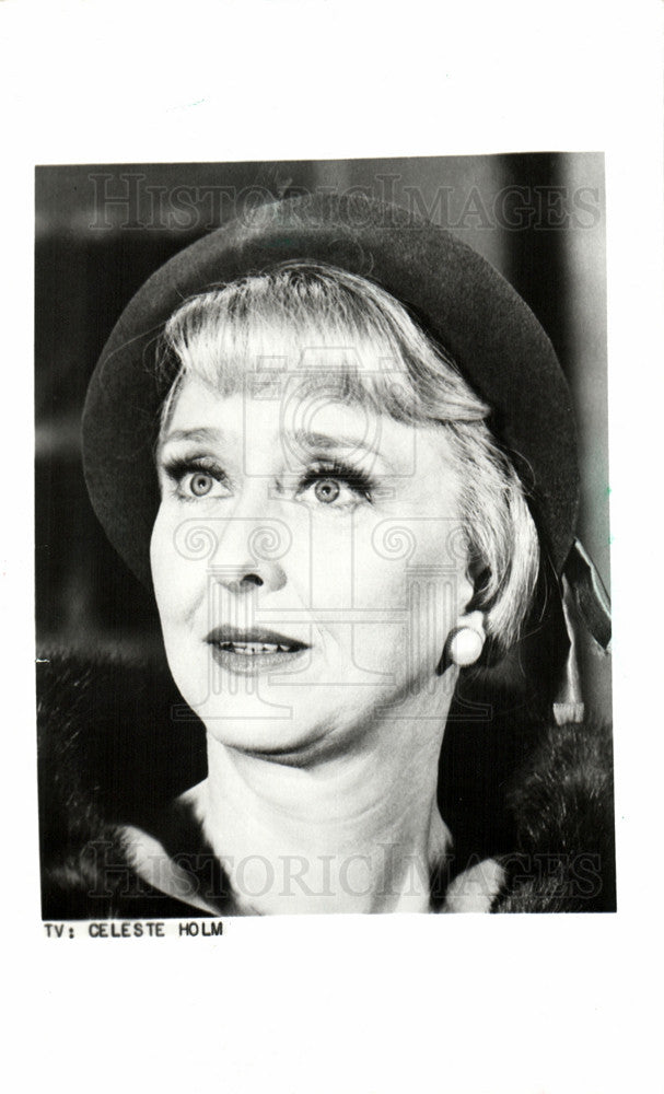 1986 Press Photo Celeste Holm  American actress - Historic Images