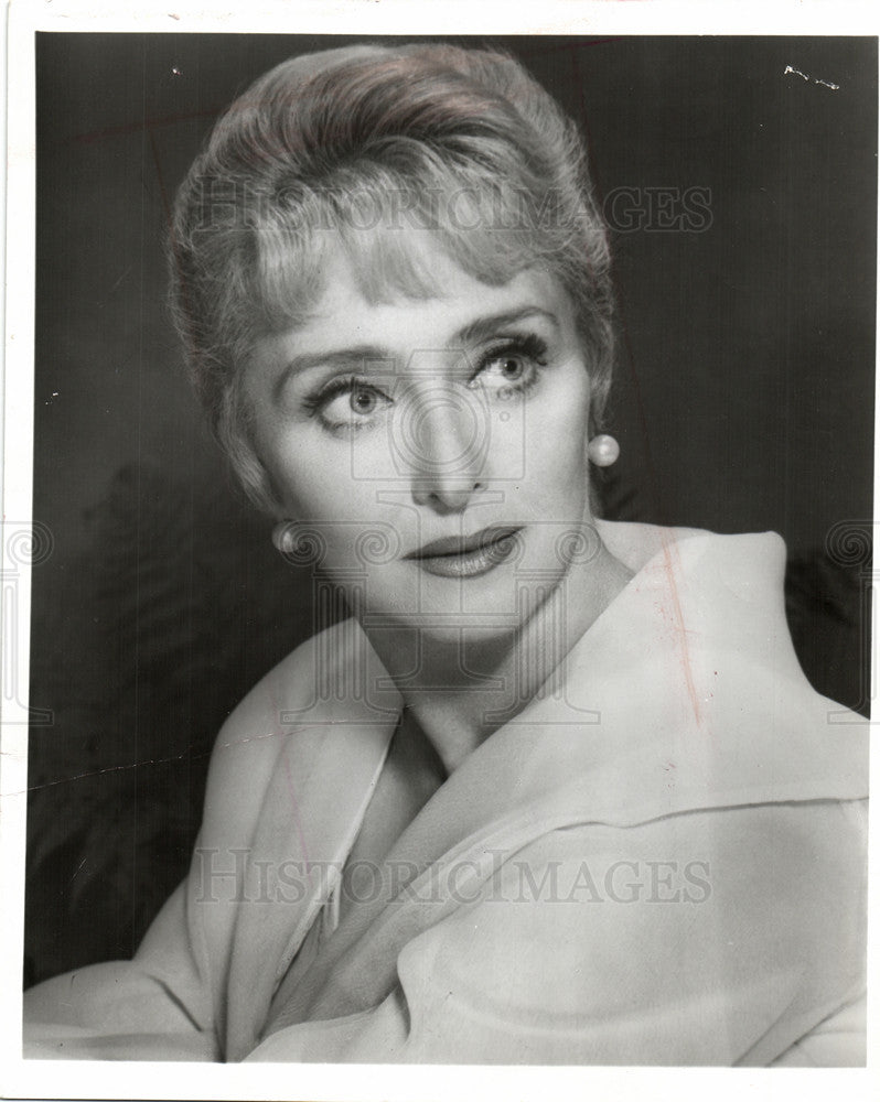 1967 Press Photo Celeste holm stage film actress star - Historic Images