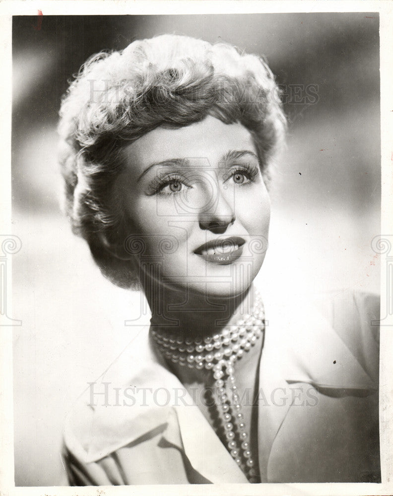 1956 Press Photo Celeste Holm  Soreen - Historic Images