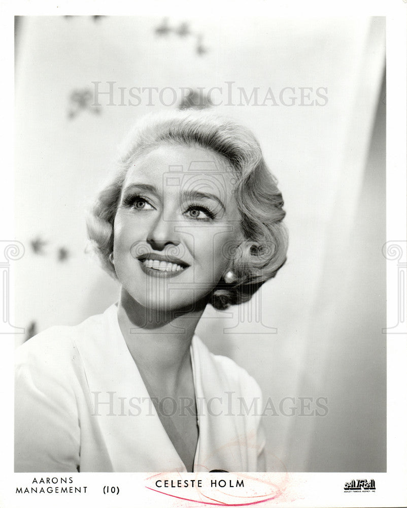 1965 Press Photo Celeste Holm  American actress - Historic Images