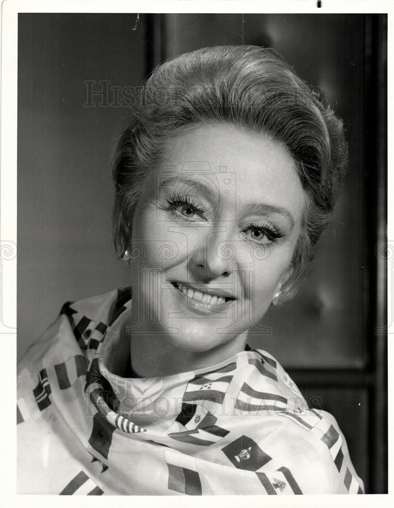 1970 Press Photo STAR CELESTE HOLM - Historic Images