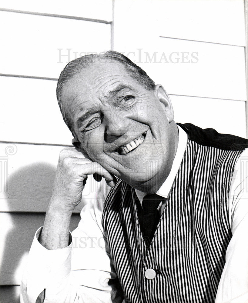 Press Photo Stanley Holloway Actor - Historic Images