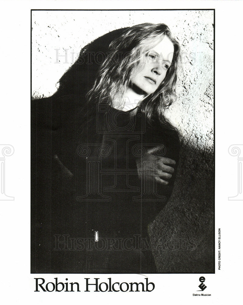 1991 Press Photo Robin Holcoomb Singer Songwriter - Historic Images