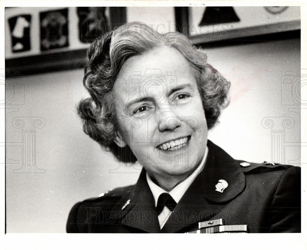 1971, Brigadier General Elizabeth Hoisington Historic Images