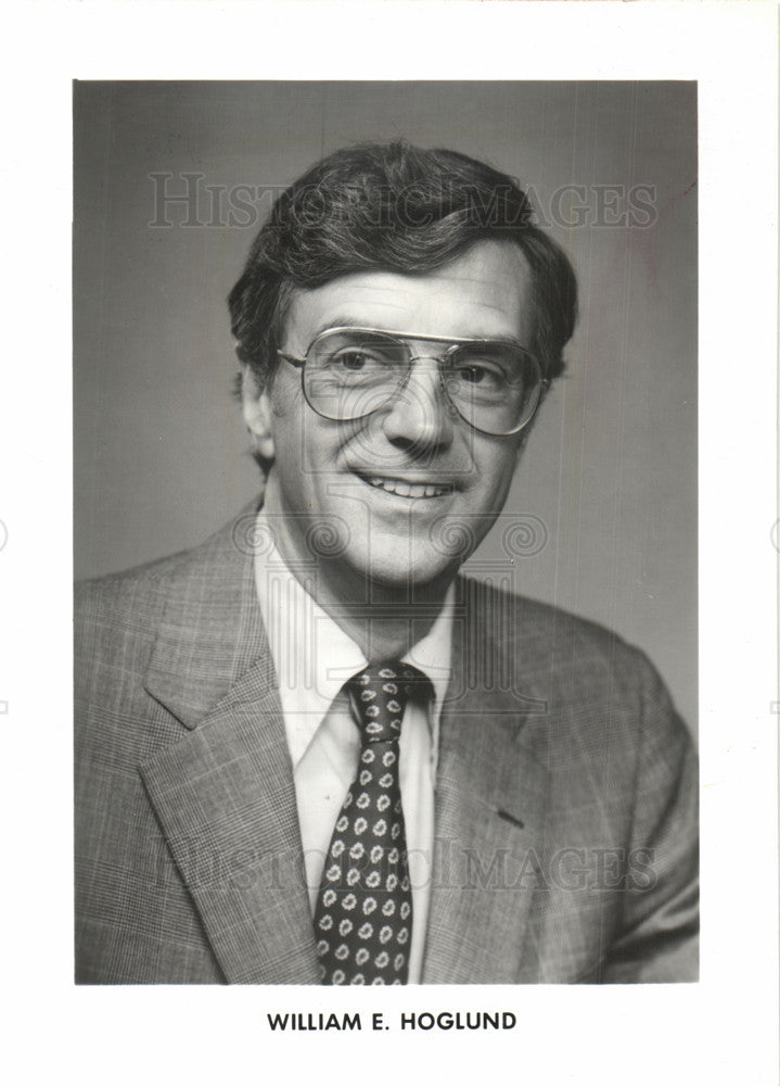 1984 Press Photo William E. Hoglund General Motors - Historic Images