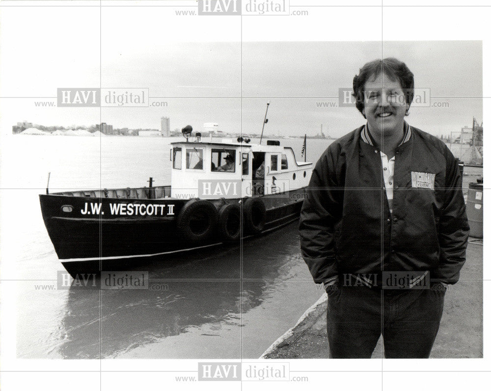 1992 Press Photo James Hogan Wescott - Historic Images