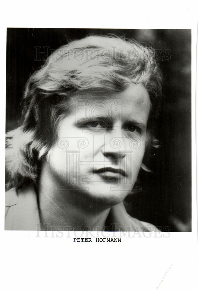 Press Photo Peter Hofmann German operatic tenor - Historic Images