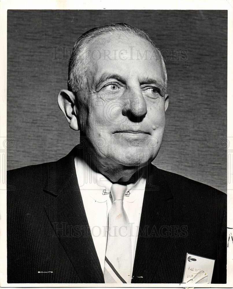 1961, PHOTOGRAPH OF COLONEL PAUL G. HOFFMAN - Historic Images