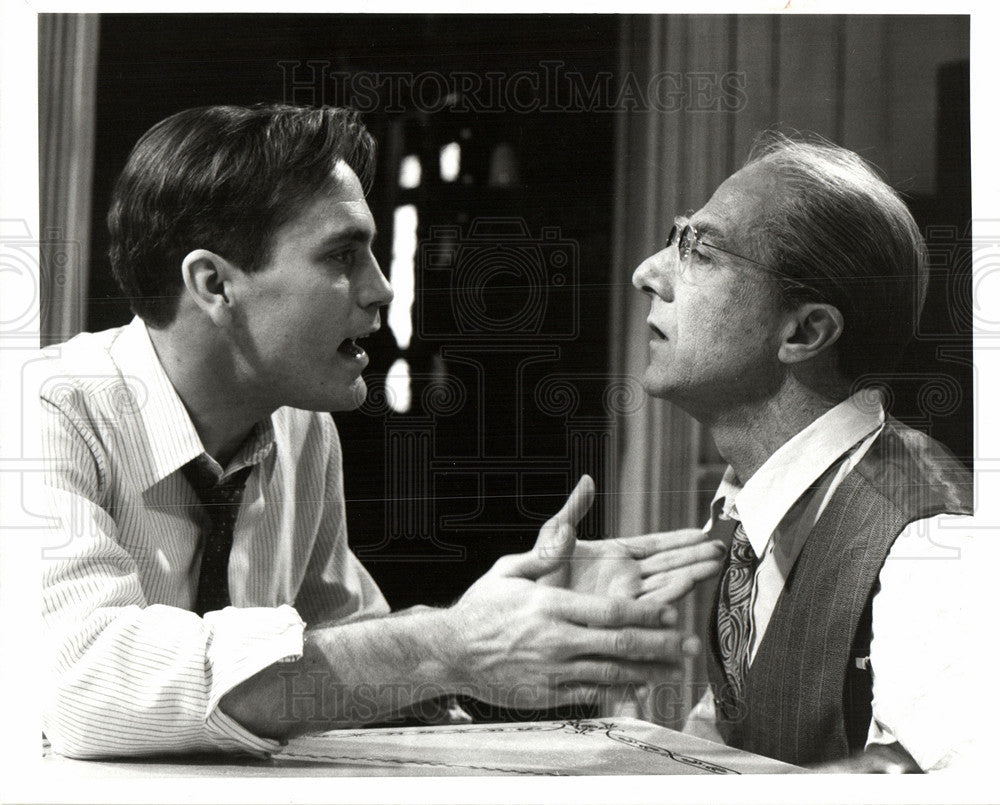 Press Photo Death of a Salesman Malkovich Hoffman - Historic Images