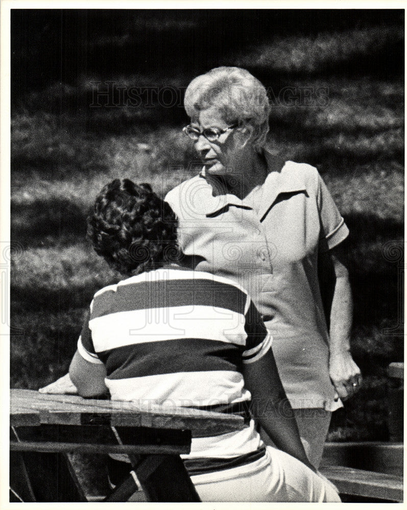 Press Photo Josephine Hoffa Jimmy Teanster - Historic Images