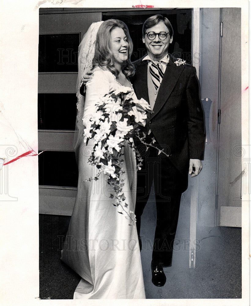 Press Photo Tim Holvick christine fisher marriage - Historic Images