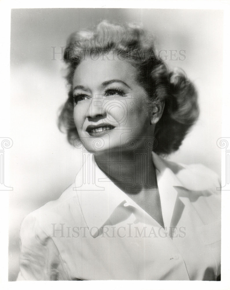 1954 Press Photo Miriam Hopkins Lux Video Theatre CBS - Historic Images