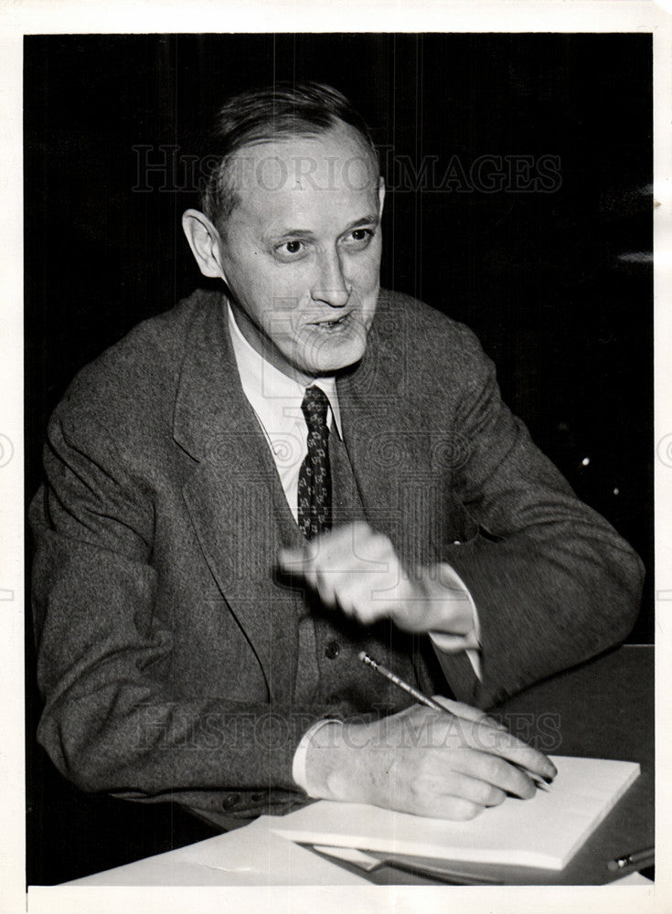 1938 Press Photo Harry Lloyd Hopkins* WPA