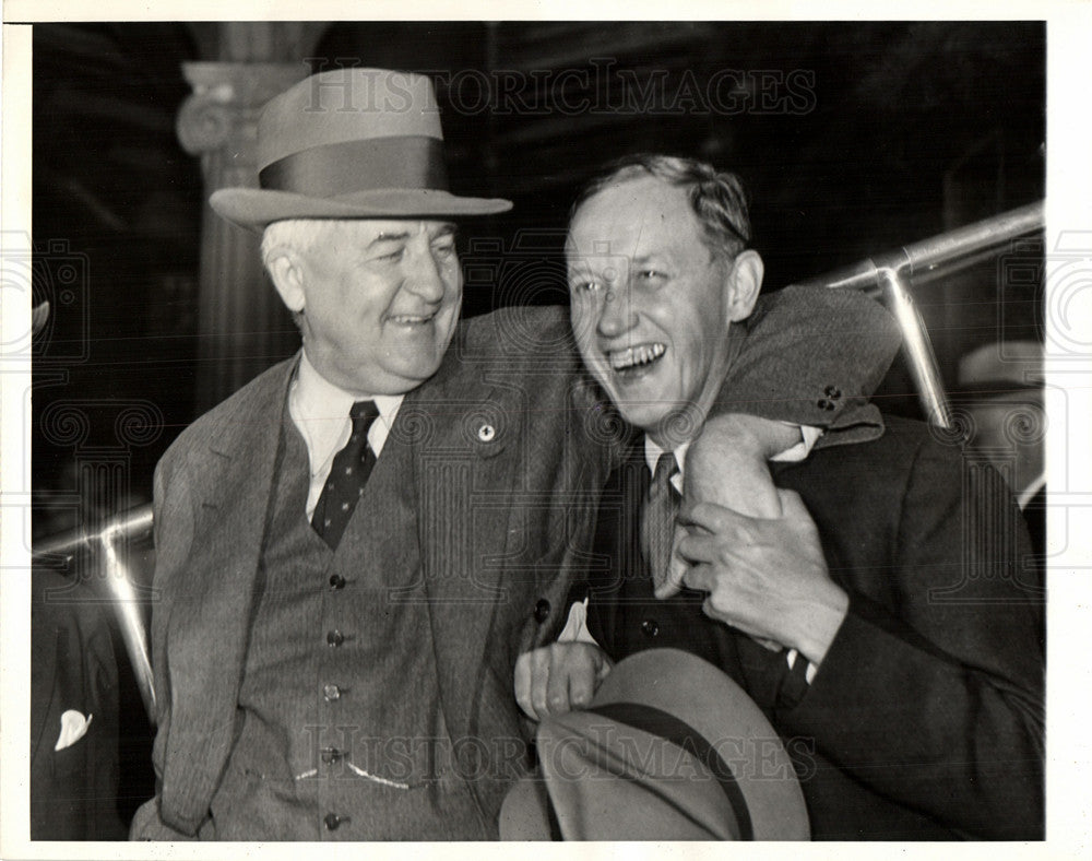 1935 Press Photo Harry Hopkins Democratic - Historic Images