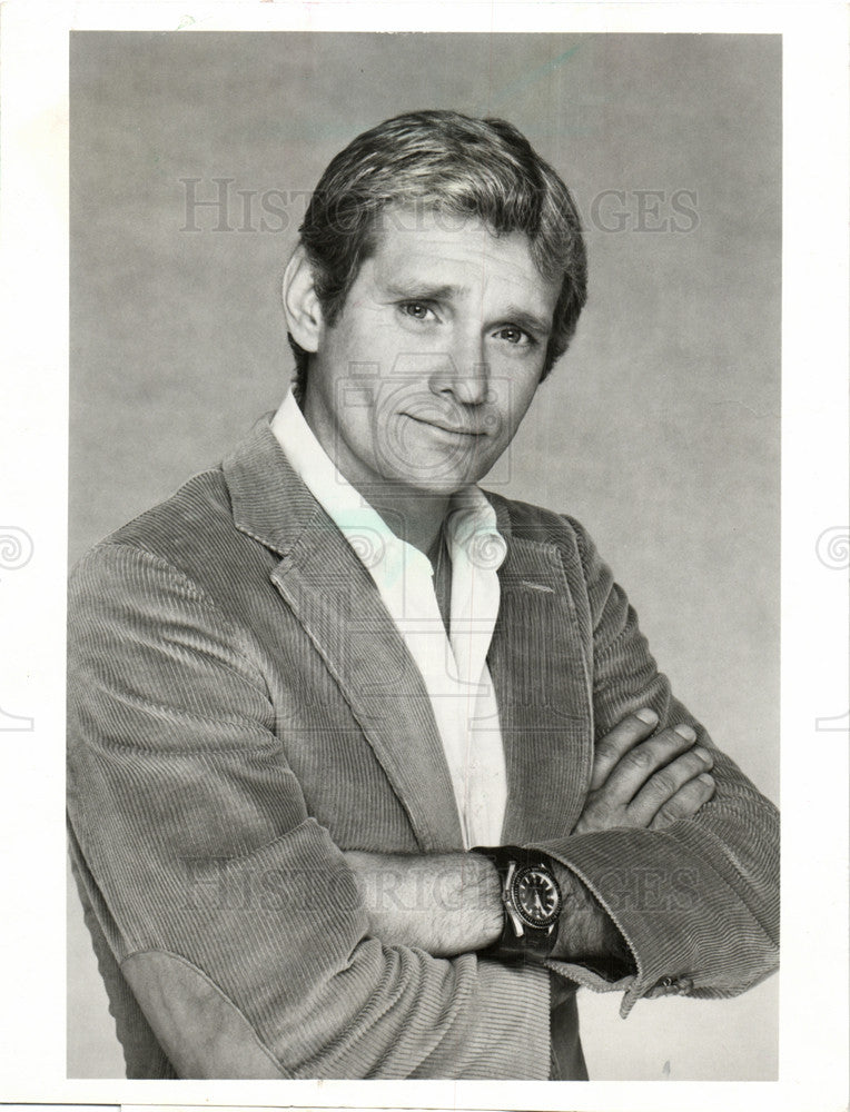 1981 Press Photo Bo Hopkins actor - Historic Images