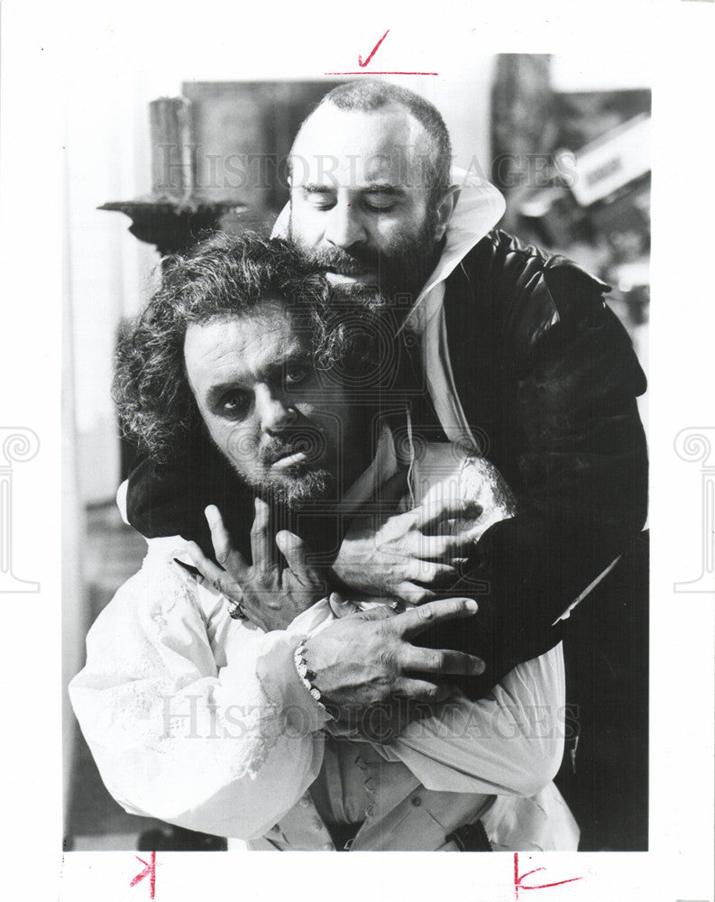 1981 Press Photo Anthony Hopkins film actor othello - Historic Images