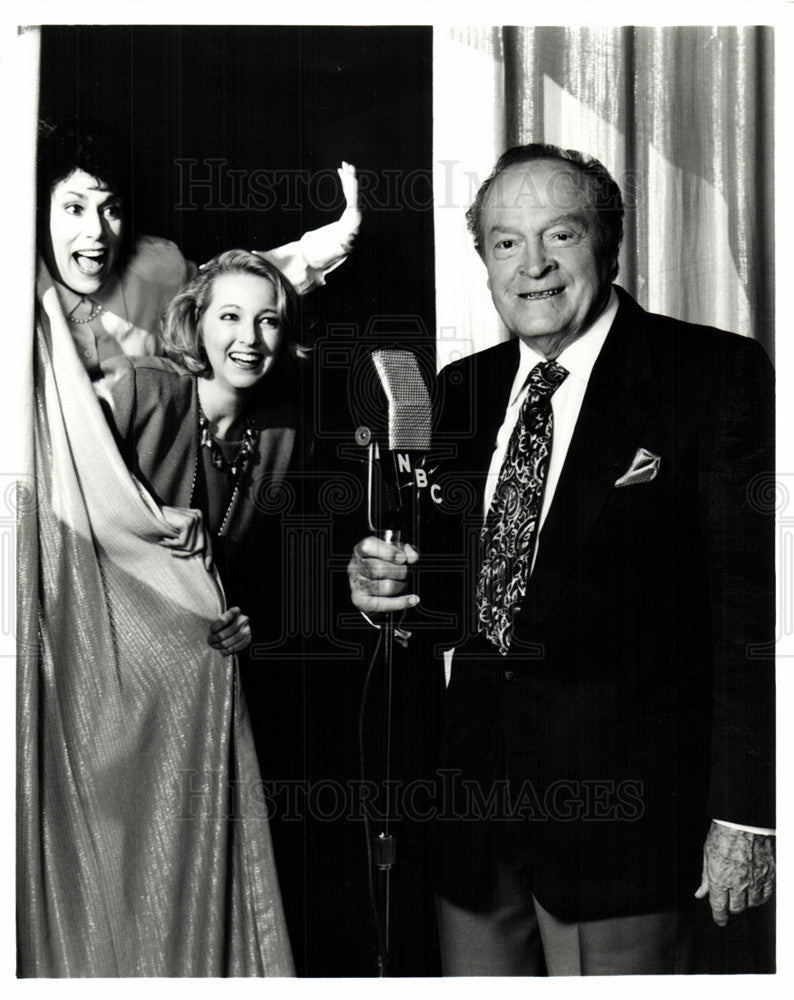 1992, Bob Hope entertainer Bernard Diller - Historic Images