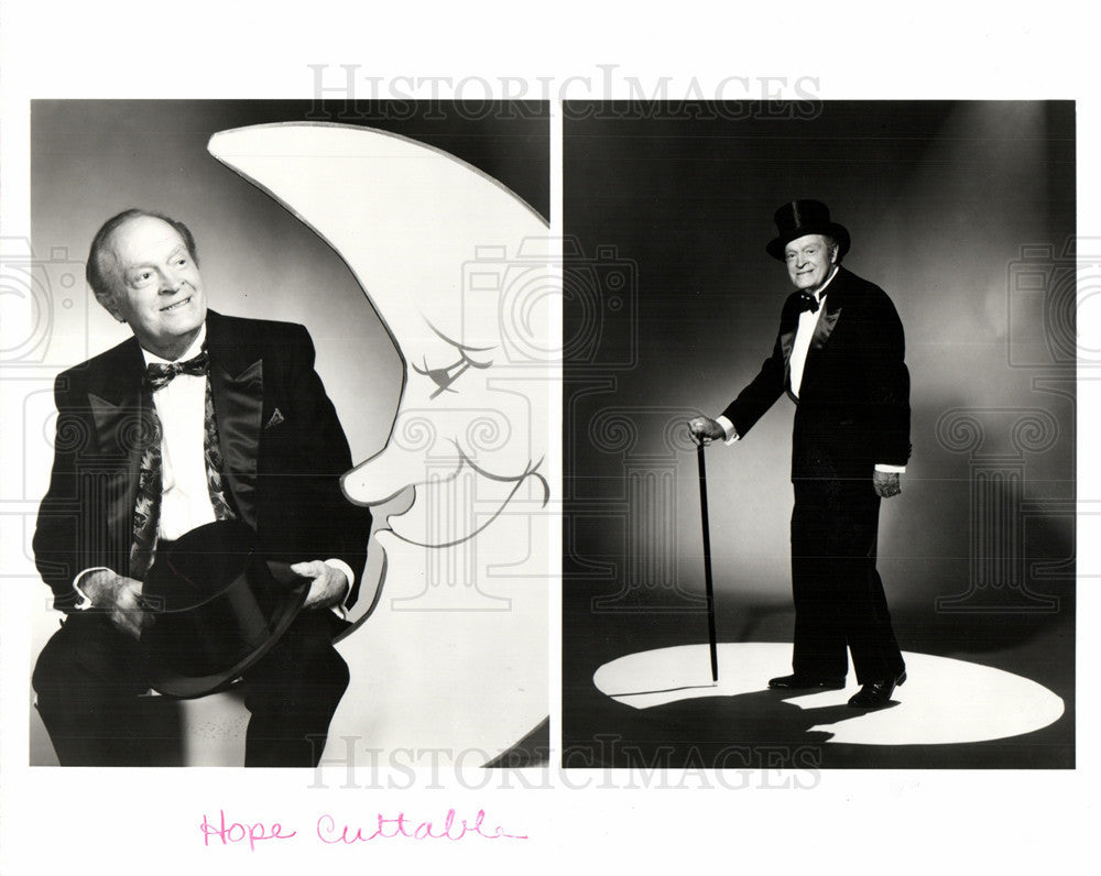 1993 Press Photo Bob Hope 90th birthday special