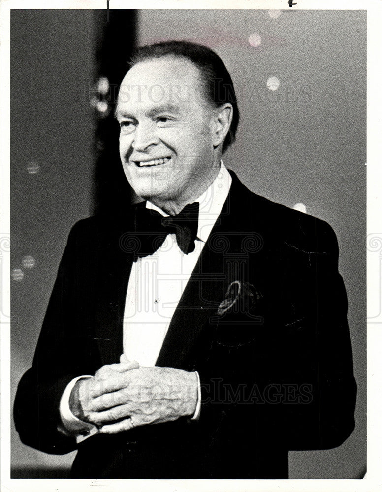 1982 Press Photo Bob Hope American comedian and actor - Historic Images