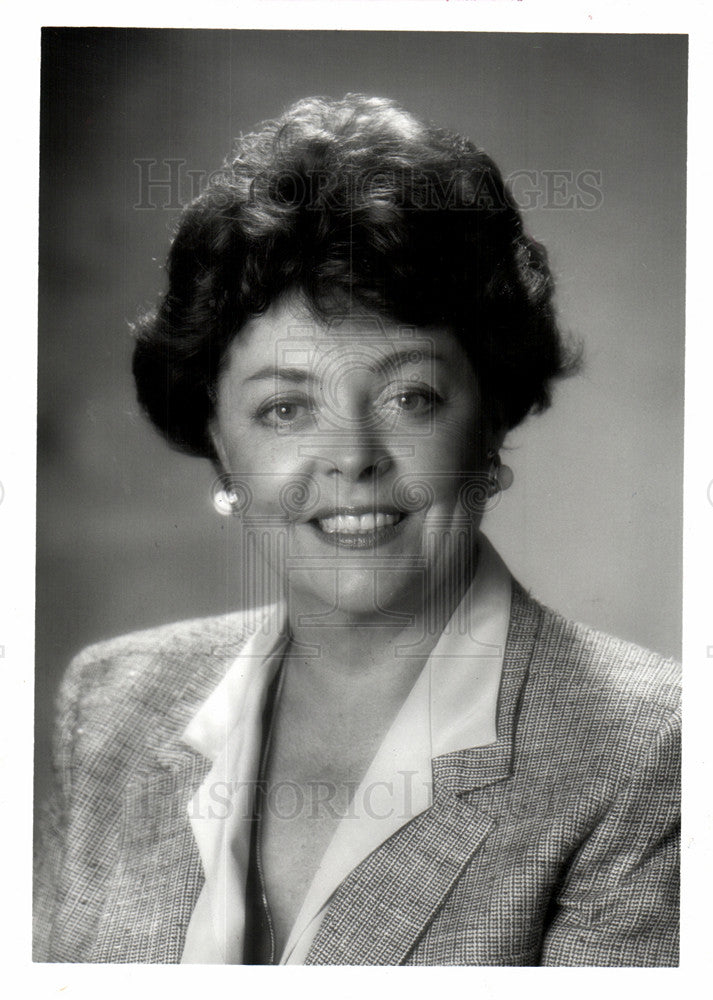 1987 Press Photo Betty Howe Labor Director - Historic Images