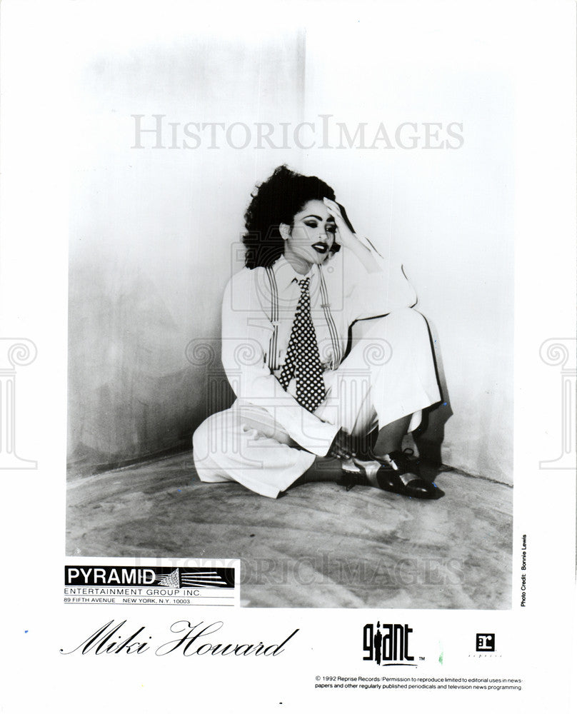 1993 Press Photo Miki Howard Singer - Historic Images