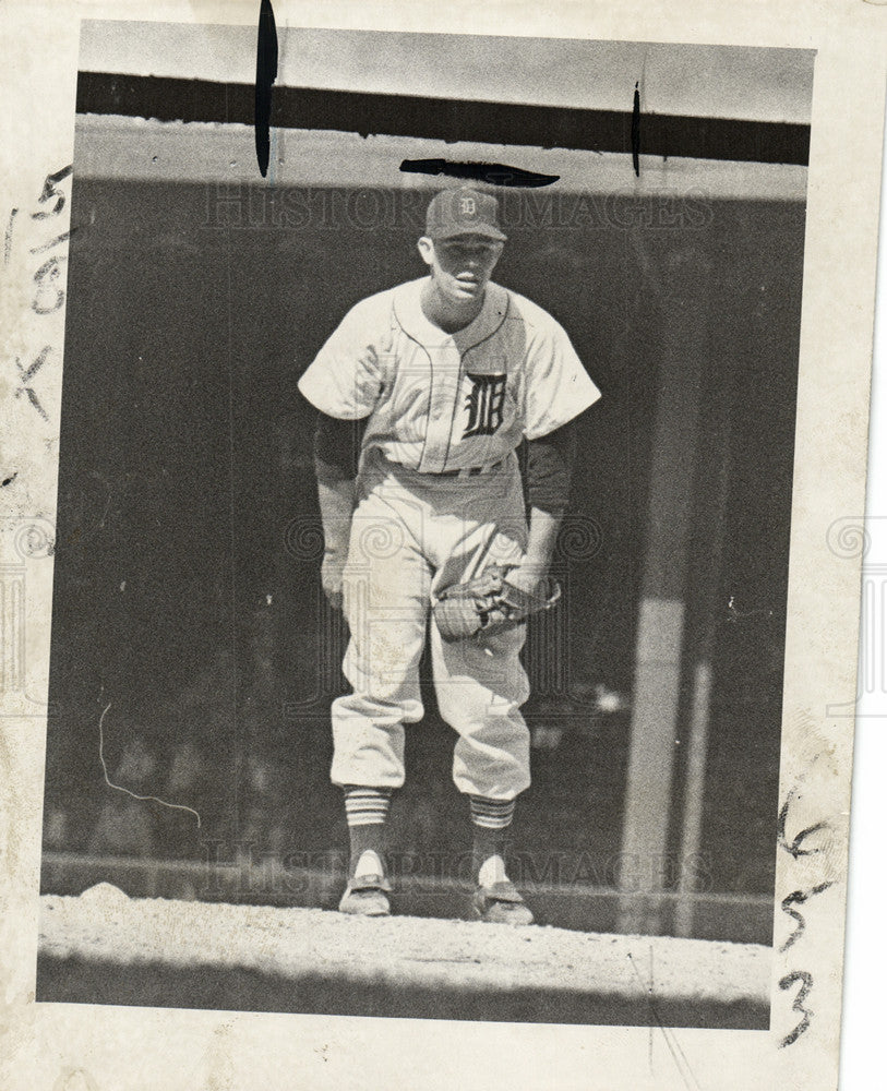 1952 Press Photo Art Houtteman Detroit Tigers Pitcher - Historic Images