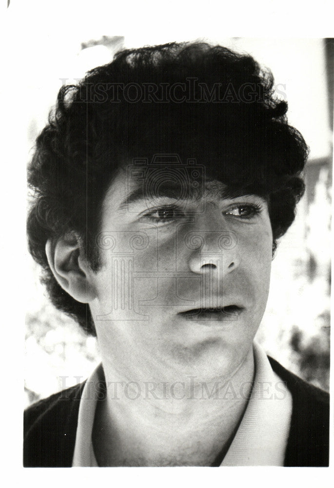 1974 Press Photo Jerry Houser American character actor. - Historic Images