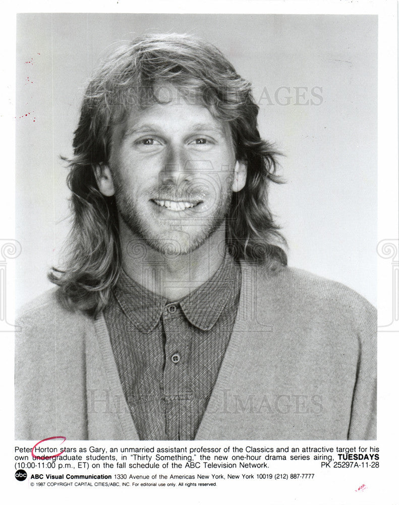 Press Photo Peter Horton American actor - Historic Images