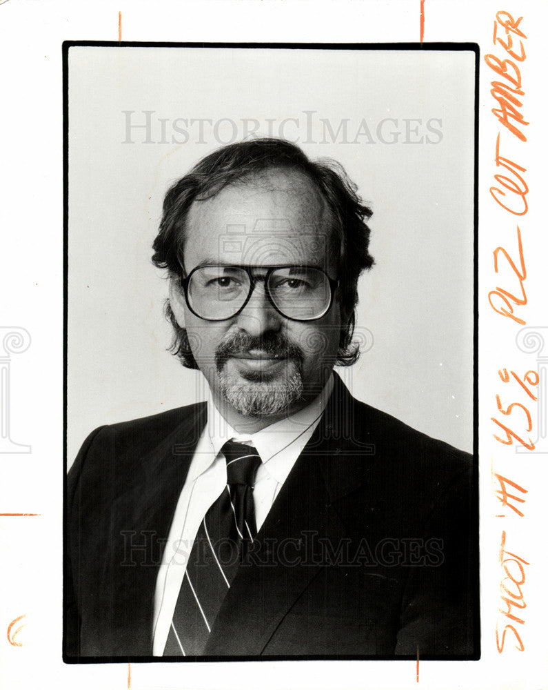 1980 Press Photo david horowitz writer conservative u.s - Historic Images