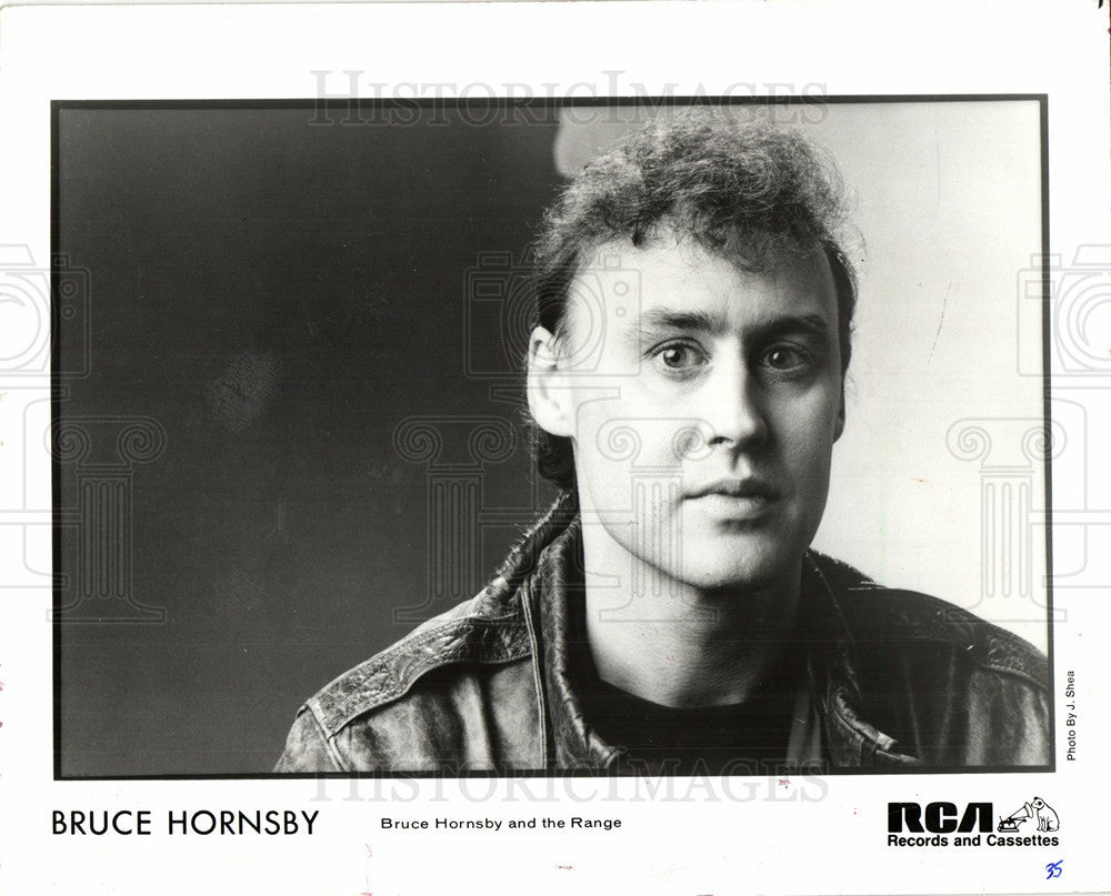 1992 Press Photo Bruce Hornsby American singer - Historic Images