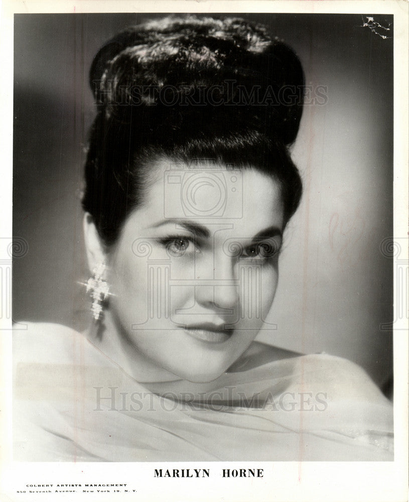 1961 Press Photo Marilyn Horne Singer - Historic Images