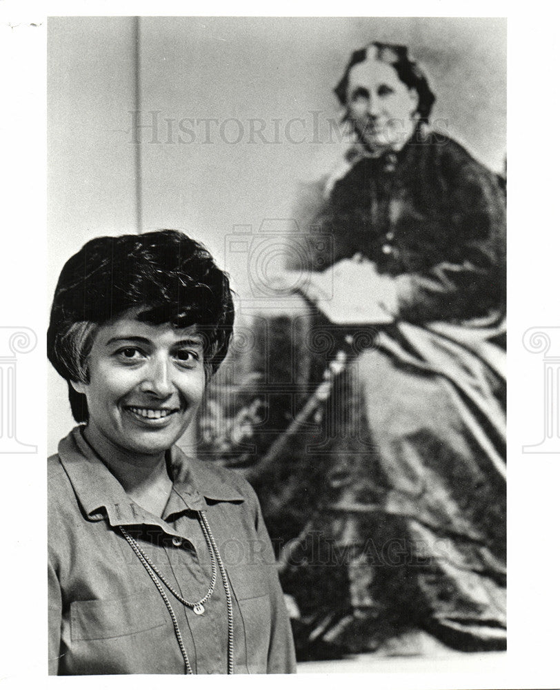 1980 Press Photo horner radcliffe feminism education - Historic Images