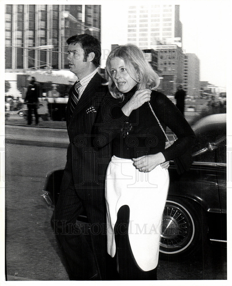 1971 Press Photo Joseph  businessman philanthropist - Historic Images