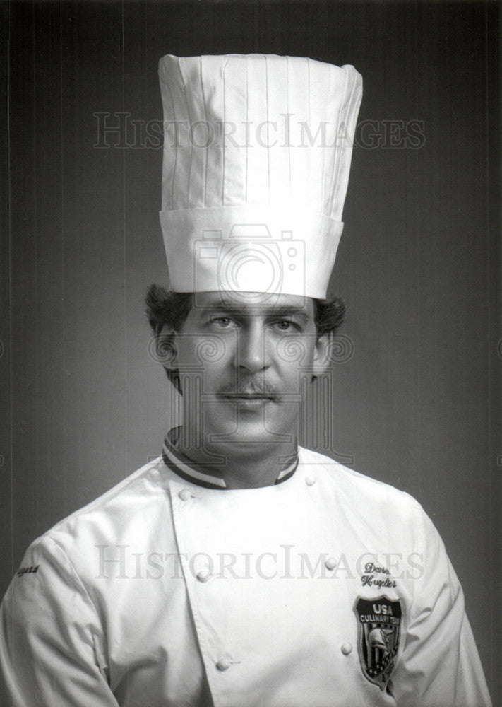 Press Photo Dan Hugelier Executive Chef - Historic Images