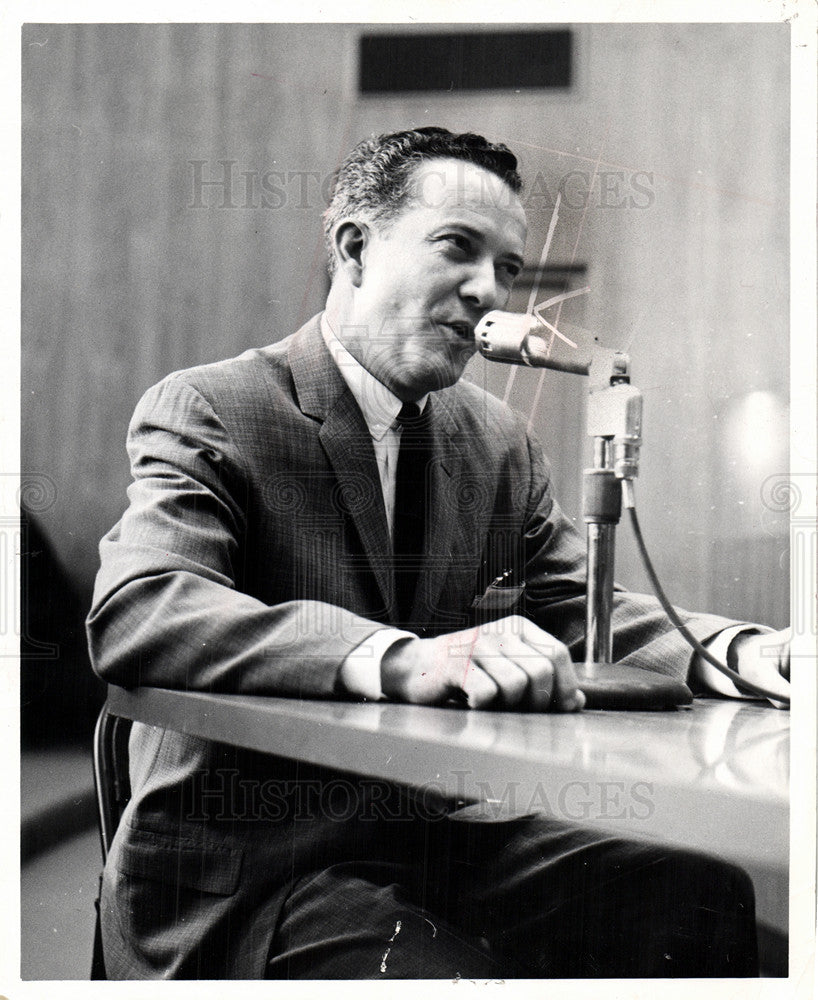 1966 Press Photo Bill Huffman State Rep Democrat - Historic Images