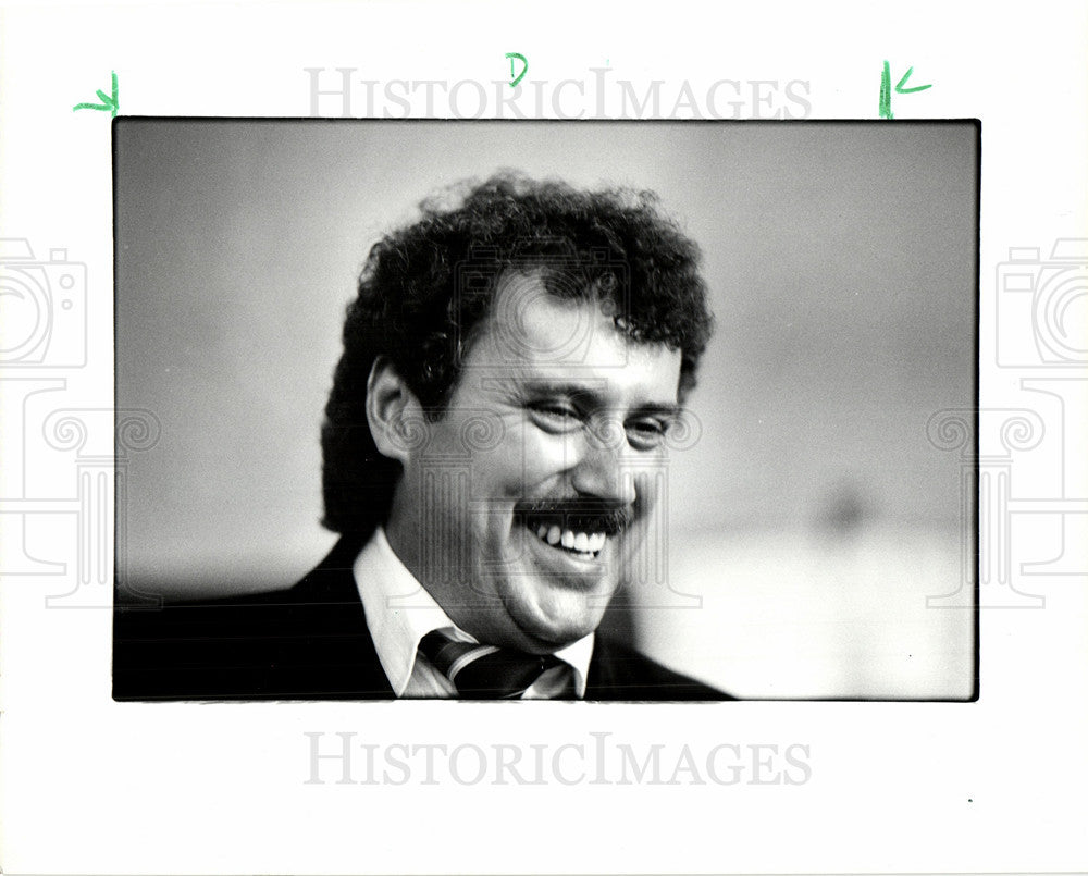 1986 Press Photo Sammy Huff - Historic Images