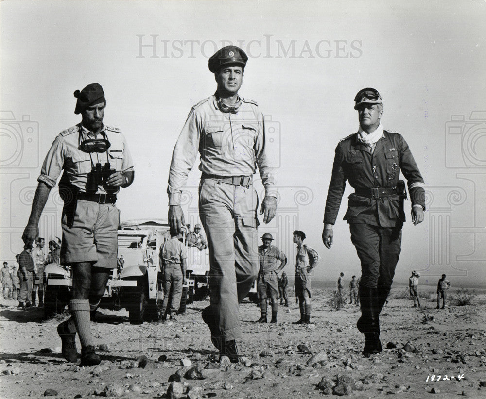Press Photo Rock Hudson Actor Tobruk - Historic Images