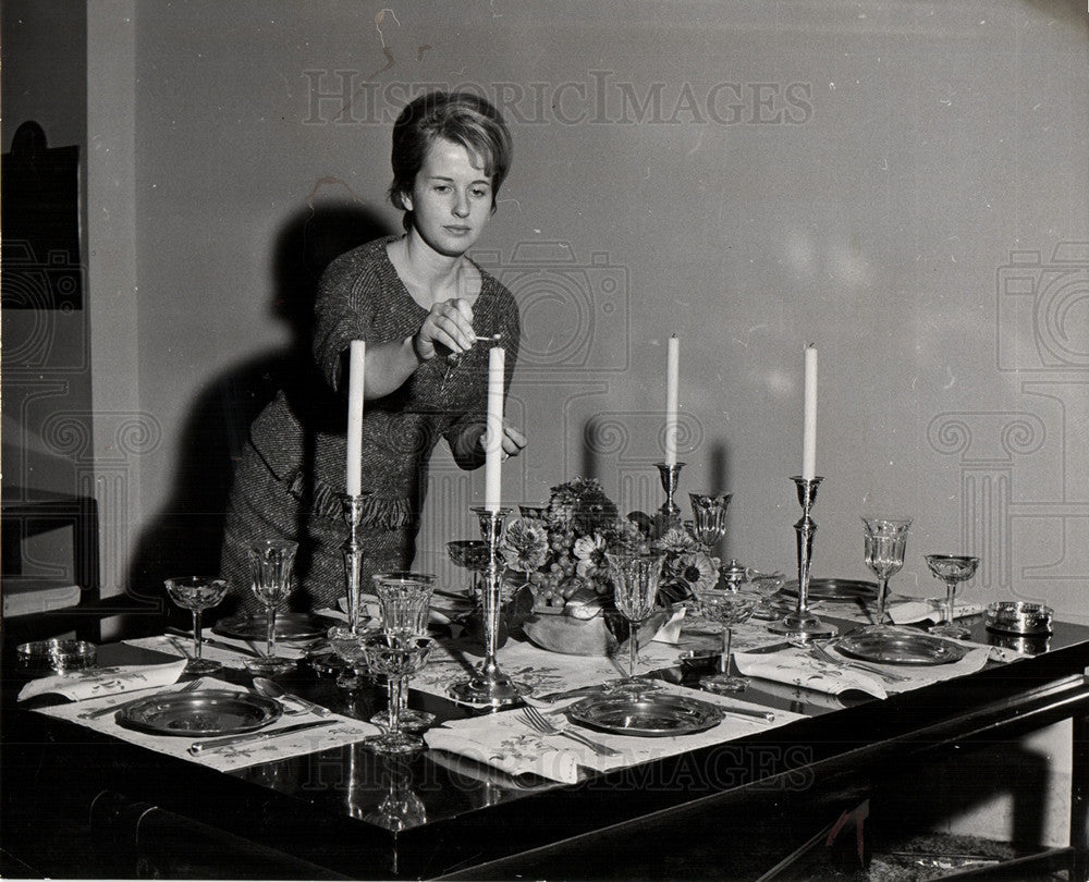 1962 Press Photo MRS.J.L.HUDSON Dubonnet party at the - Historic Images