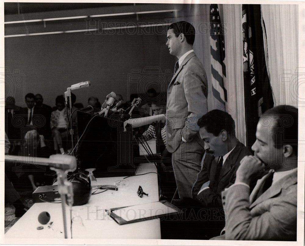 1967 Press Photo JL Hudson Jr West Central Organization - Historic Images