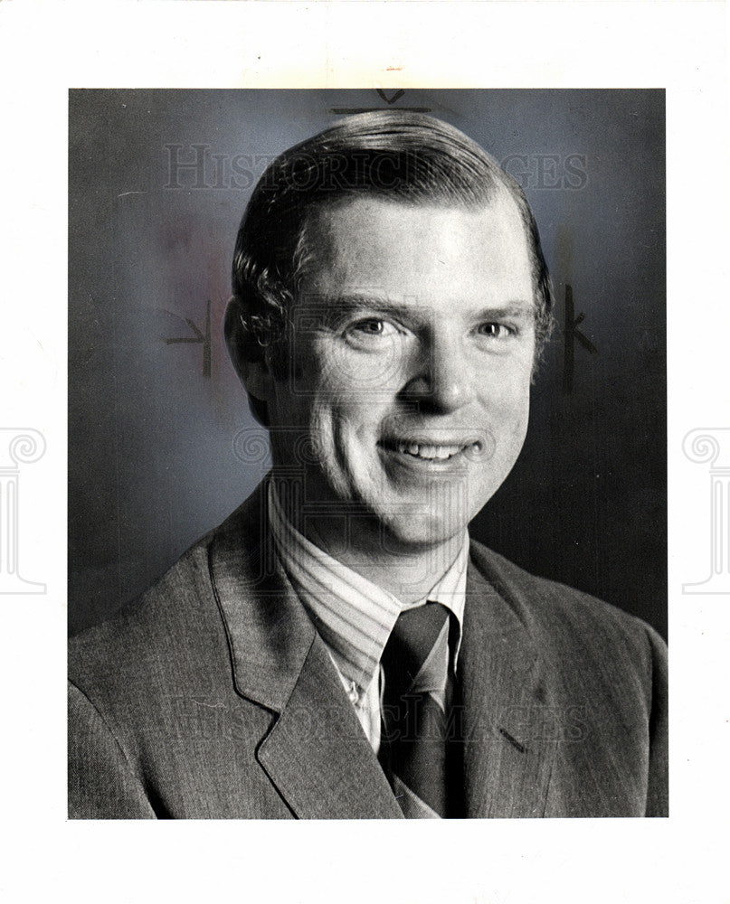 1979 Press Photo Gilbert  HUdson  President - Historic Images
